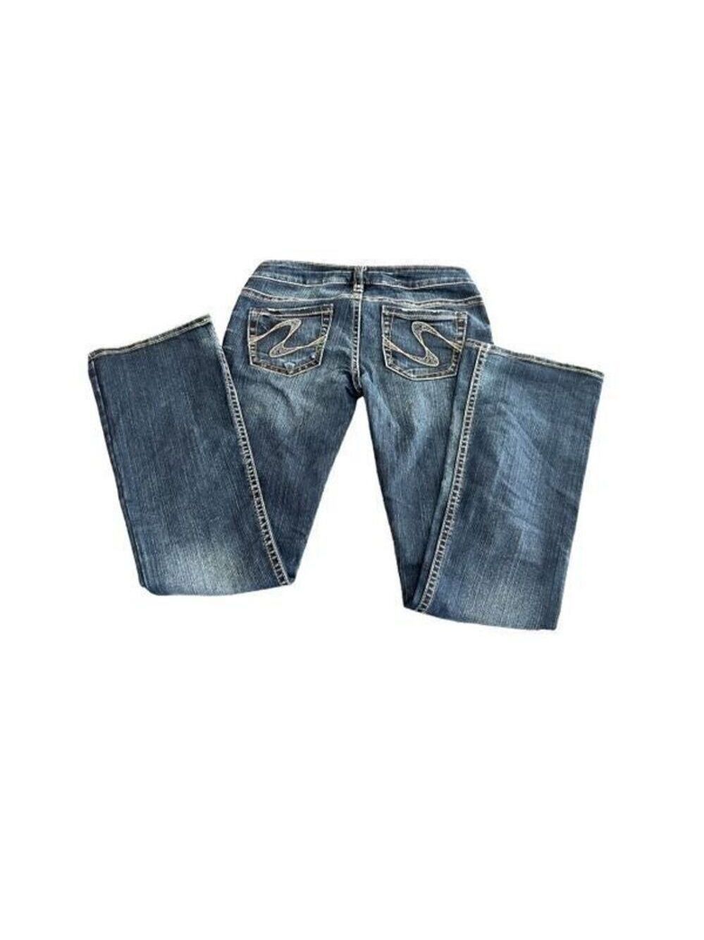 Silver jeans Co boots cut jeans size 28